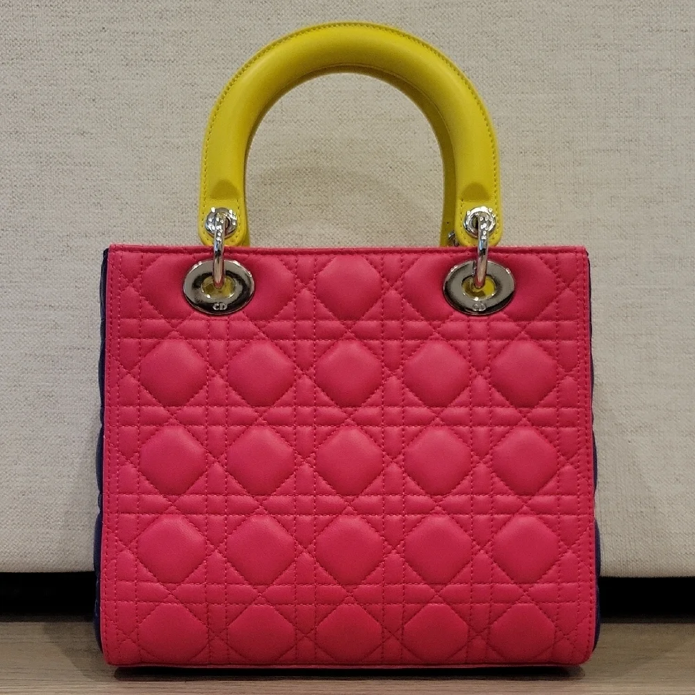 NWT Lady Dior Quilted Handbag - Picture 3 of 10
